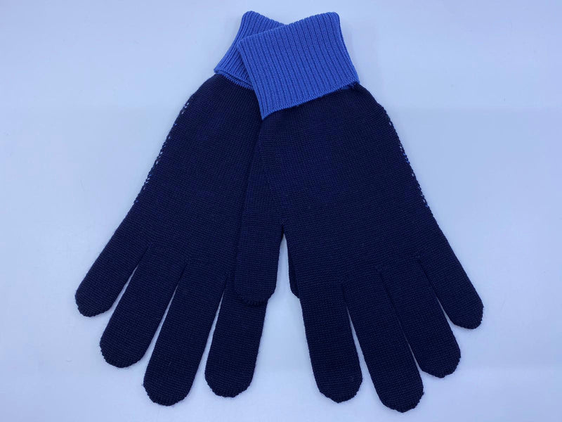 Wool gloves Louis Vuitton Burgundy size 21.5 cm in Wool - 22972693