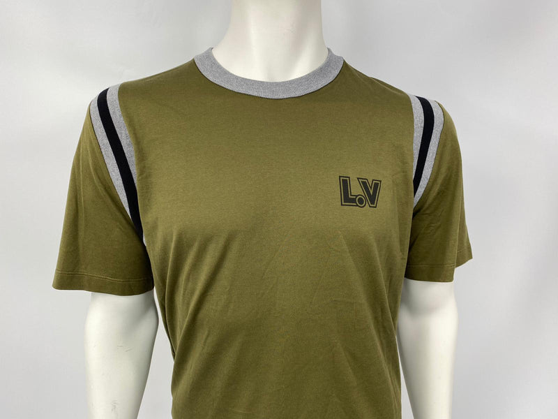 Khaki cotton t-shirt Louis Vuitton Khaki size XS International in