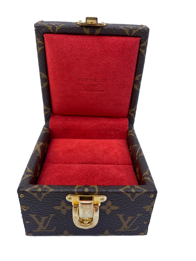Two Vintage Louis Vuitton Gift Boxes One Interior Storage Dust