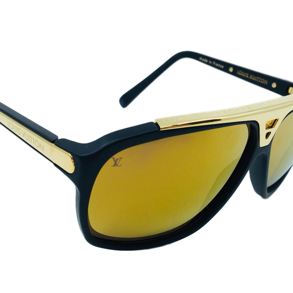 Louis-Vuitton Evidence sunglasses men Black