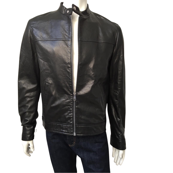 Gucci leather jackets mens sales