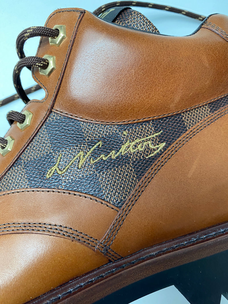 Louis Vuitton - Authenticated Oberkampf Boots - Leather Multicolour for Men, Very Good Condition