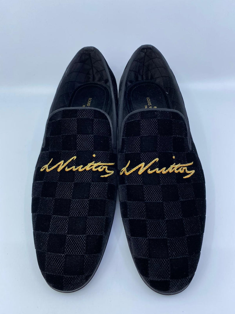 Louis Vuitton Black Dress Shoes Men US7