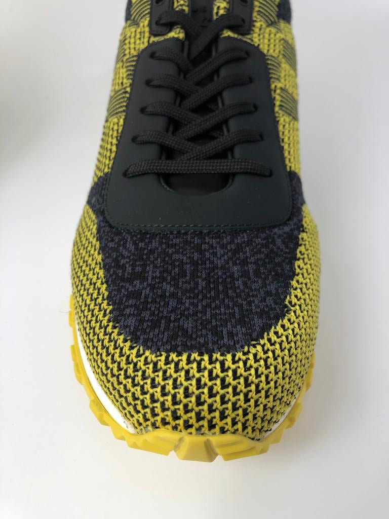 LOUIS VUITTON DAMIER RUN AWAY sneakers mesh UK9 / US10 shoes 100
