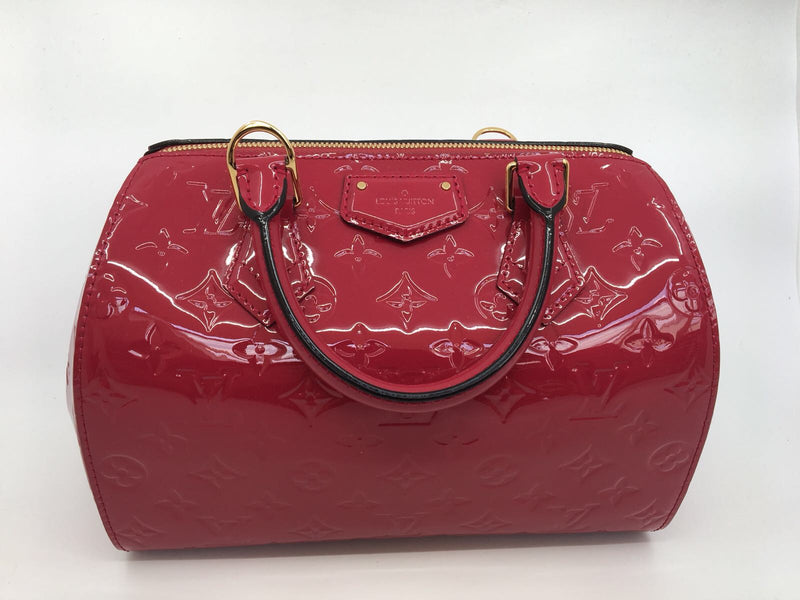 Louis Vuitton Montana Handbag Monogram Vernis Pink