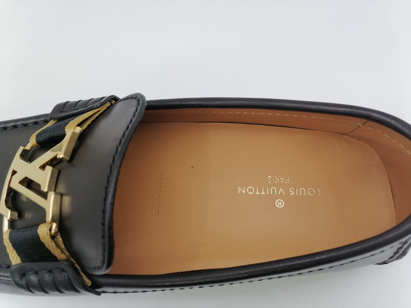 Louis Vuitton Paris Men’s Casual Leather Monte Carlo Slip On Loafers Brown  Sz 9