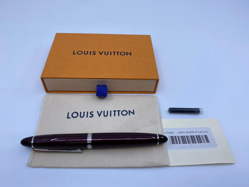 Louis Vuitton Fountain Pen Carte Du Tendre N79083 – Luxuria & Co.