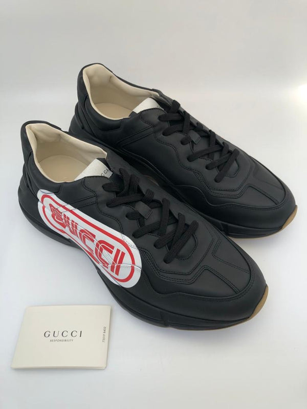 Gucci Gucci Print Rhyton Sneaker Sega / Nintendo - Luxuria & Co.