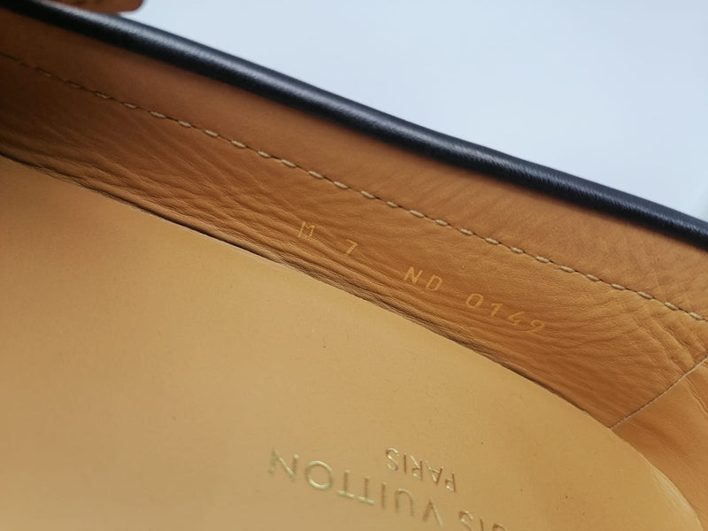 Buy Brand New Luxury Louis Vuitton Monte Carlo Moccasin Noir Shoes