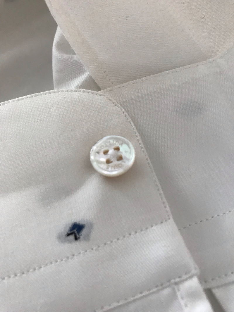 Louis Vuitton Men's White Cotton Gaston V Shirt – Luxuria & Co.