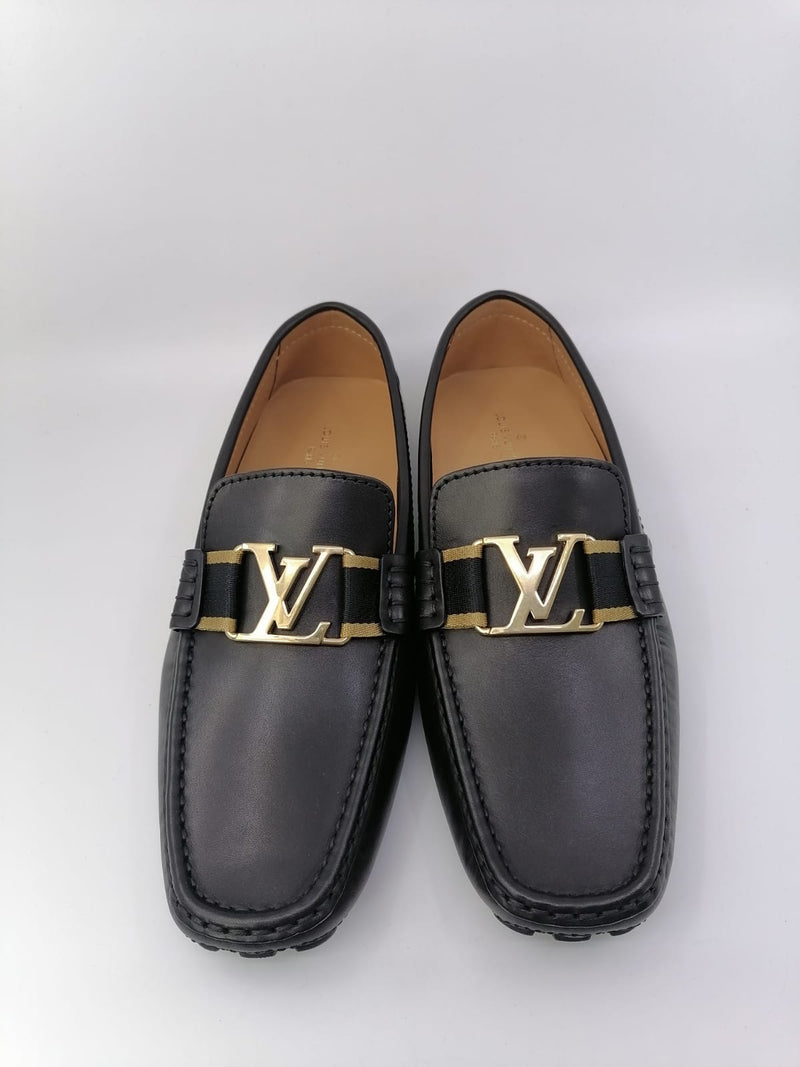 Louis Vuitton Monte Carlo Moccasin BLACK. Size 10.0