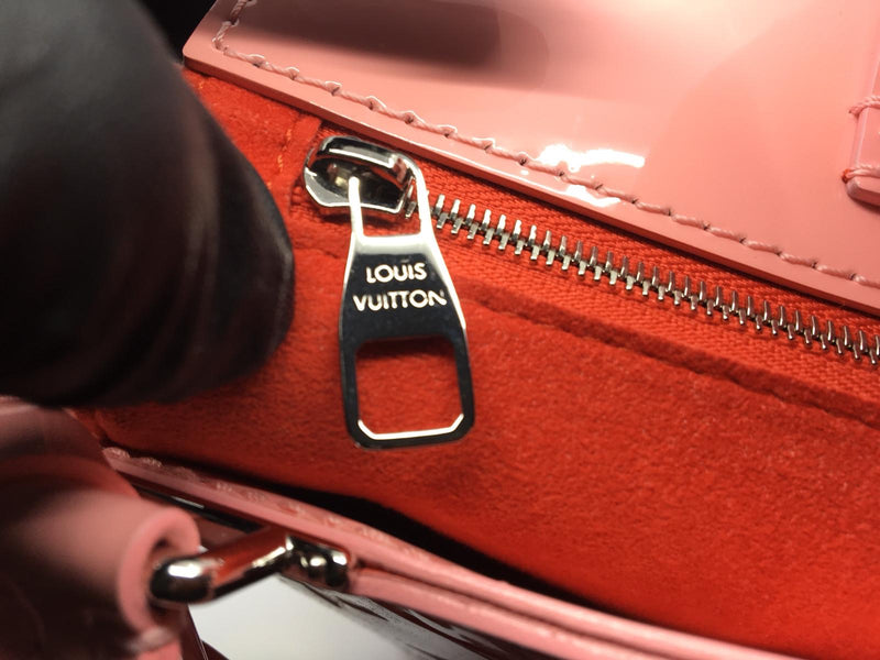 Louis Vuitton Red Vernis Jungle Dots Open Tote Blue Leather Patent leather  ref.200004 - Joli Closet