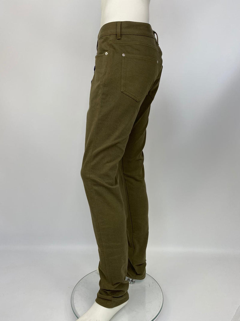 Monogram Patch Slim Jean – Luxuria & Co.