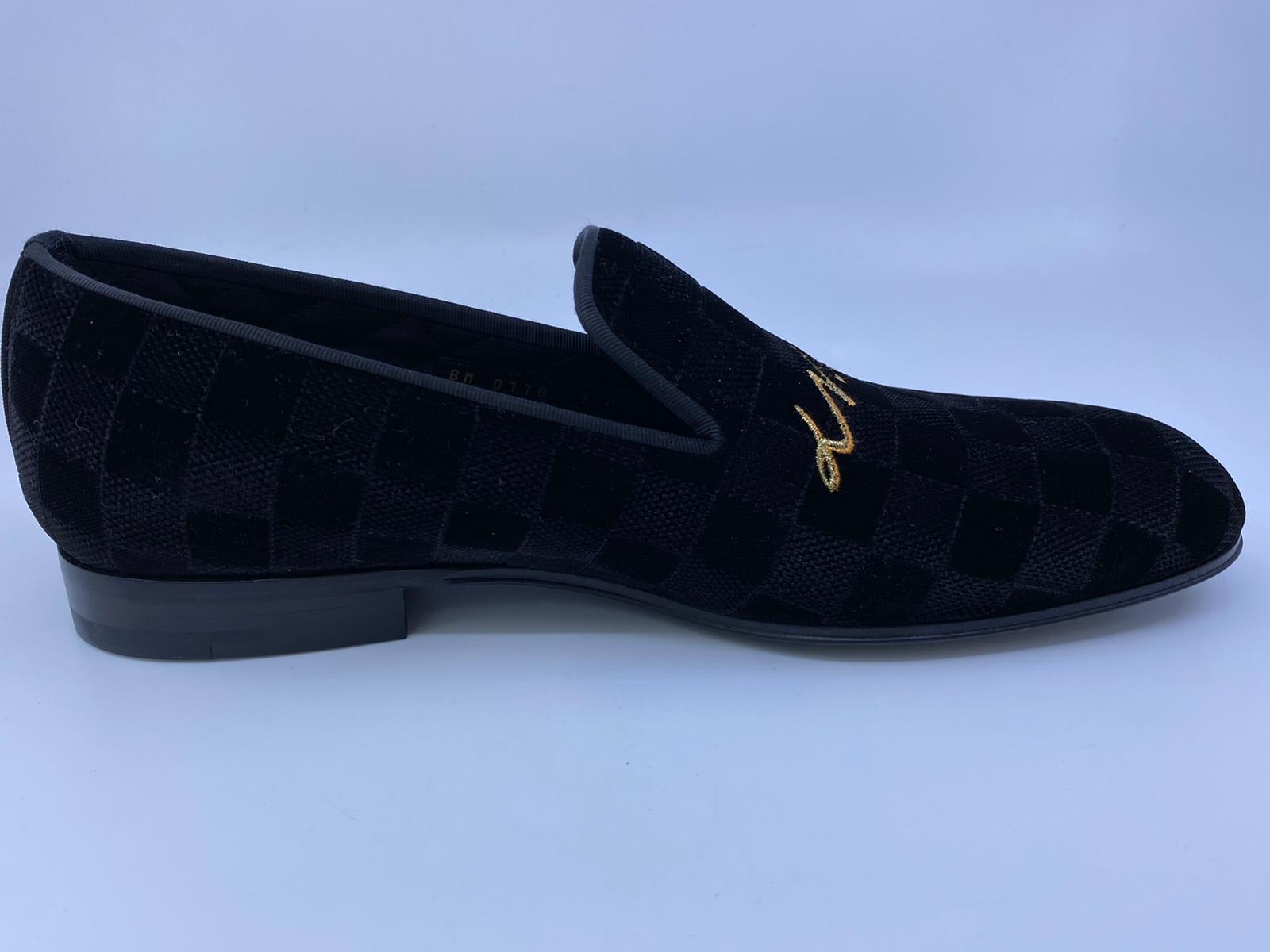 Louis Vuitton velvet slippers loafers mens RARE Louis Vuitton Men main image 3