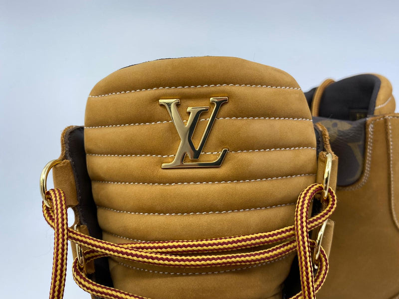 LOUIS VUITTON Monogram Sneakers Shoes Size 8 Authentic Men Used from Japan