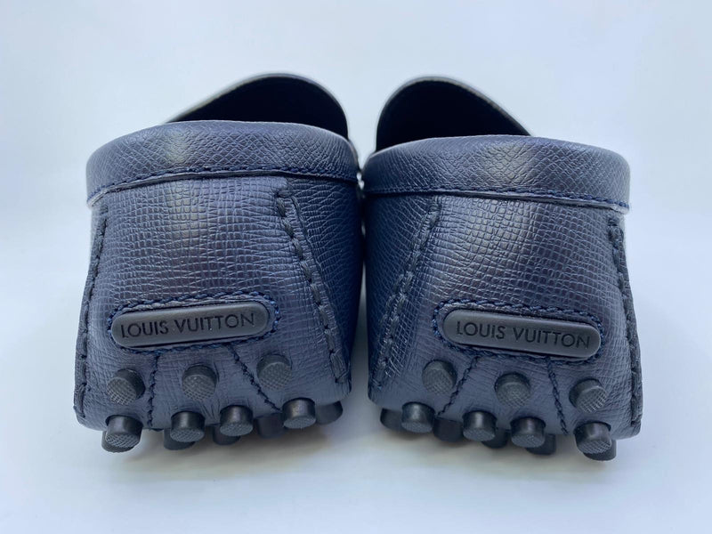 Louis Vuitton Men's Denim Hockenheim Car Shoe Loafer – Luxuria & Co.