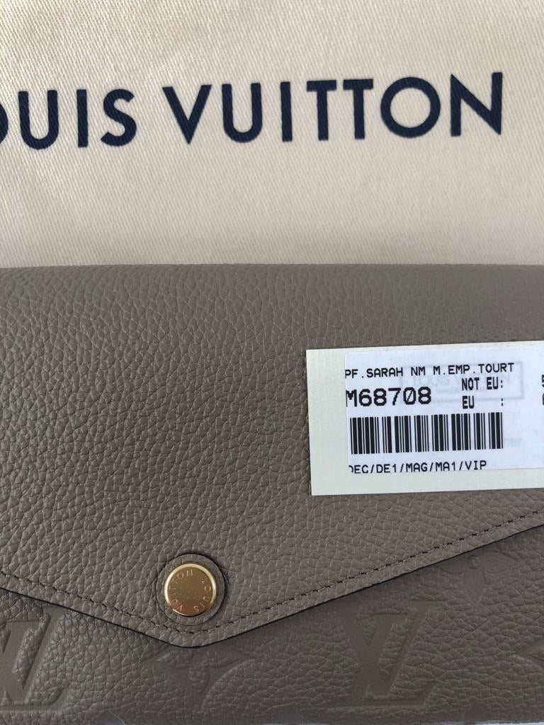 Louis Vuitton Sarah wallet (M62125, M68708, M61182)