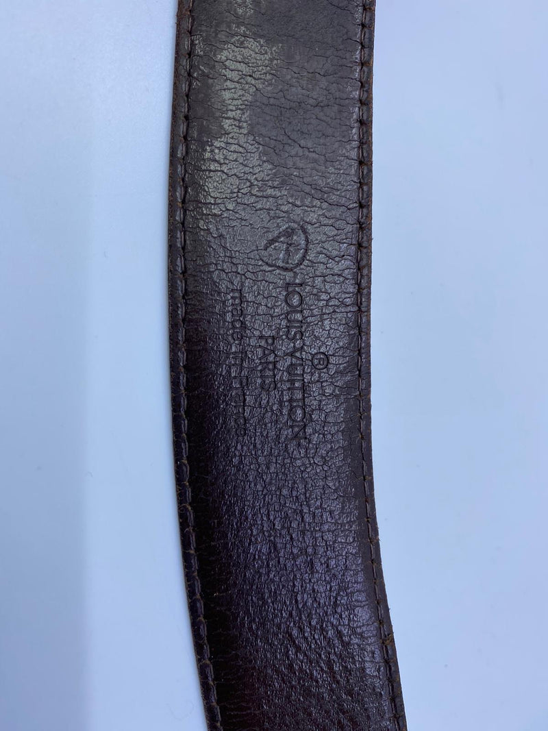 Louis Vuitton 110/44 Brown x Gold Epi Leather Ceinture Belt 858527 –  Bagriculture