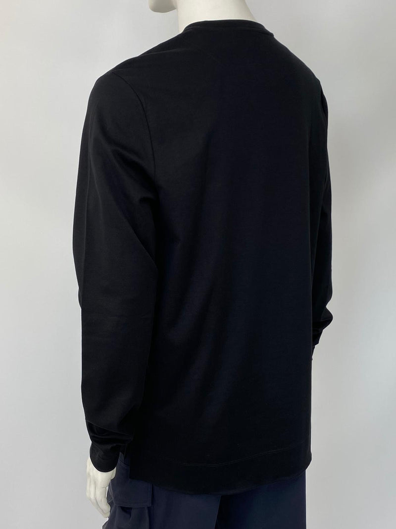 Damier Pocket Printed Long Sleeve T-Shirt