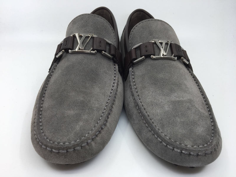 Louis Vuitton Mens Nubuck Leather Loafer Shoes  Leather loafer shoes, Lv  loafers, Louis vuitton shoes