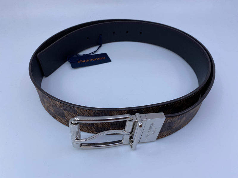 Louis Vuitton Damier Ebene Pattern Belt - Brown Belts, Accessories -  LOU798430