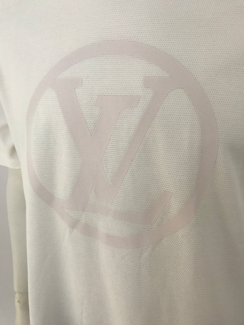 Circled LV Print T-Shirt - Luxuria & Co.