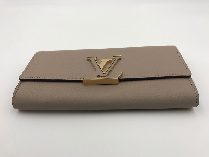 Louis Vuitton - Capucines Wallet - Leather - Galet - Women - Luxury
