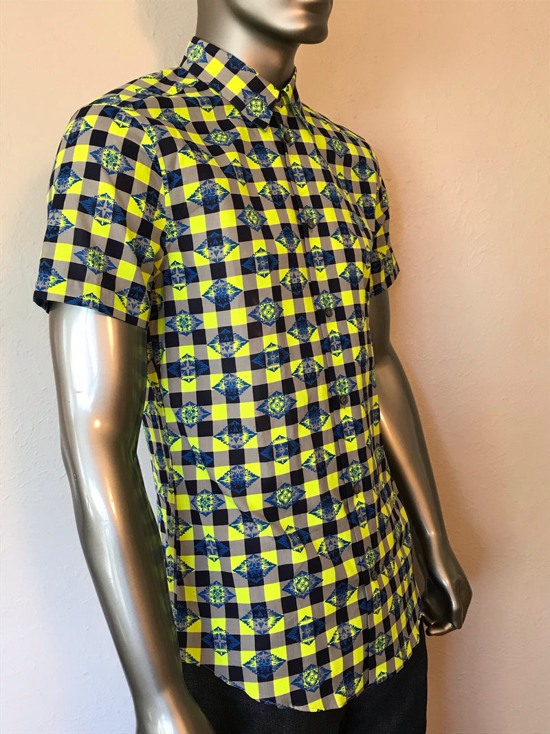 Louis Vuitton Checkered Monogram Shirt - Luxuria & Co.