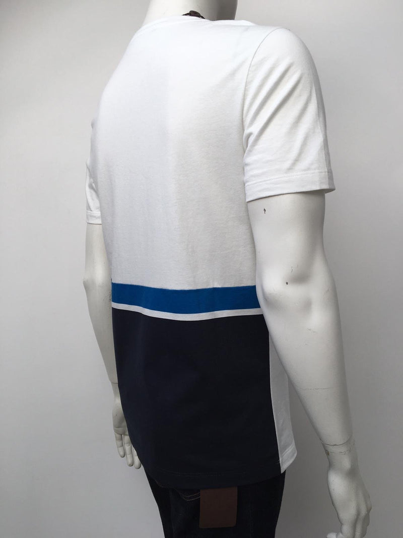 Louis Vuitton Men's White Cotton America's Cup Polo Shirt