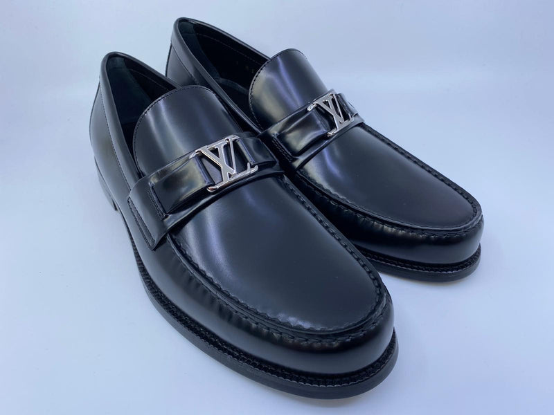 Louis Vuitton - Louis Loafers - Black - Men - Size: 08 - Luxury