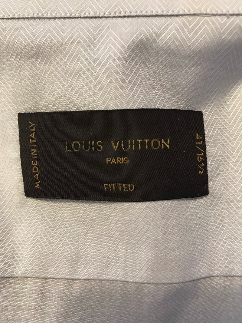 Louis Vuitton V Motif Dress Shirt - Luxuria & Co.