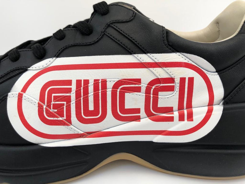 Gucci Men's Rhyton Logo Print Sneakers