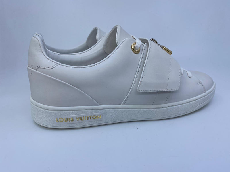 Louis Vuitton Frontrow sneaker White Leather ref.113949 - Joli Closet