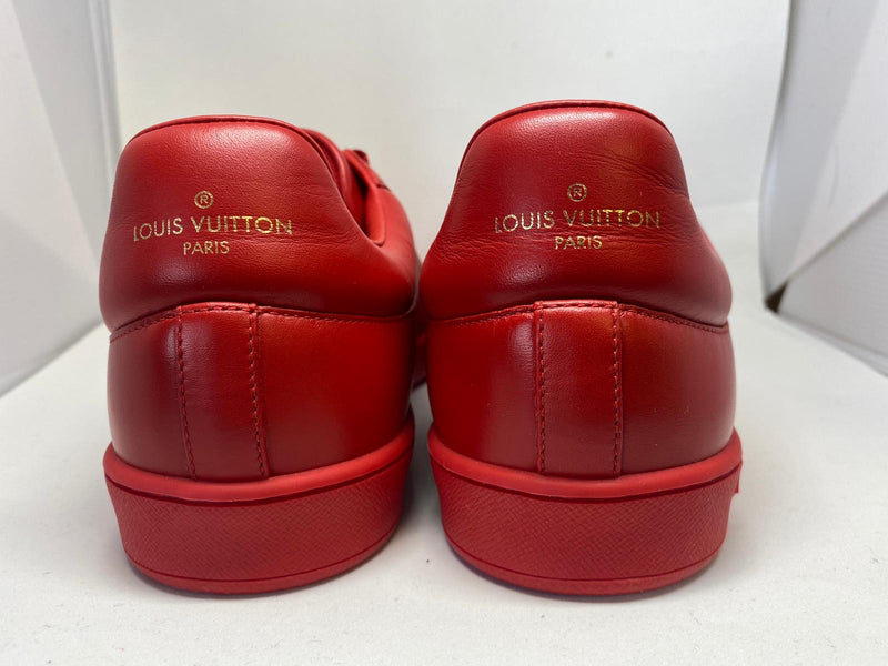 Louis Vuitton Luxembourg Line Logo Sneakers Black Very Rare and Limited YR