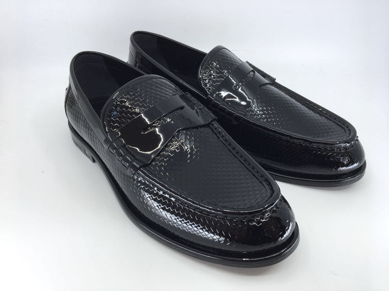 Louis Vuitton men’s loafer. Black . LV Initials