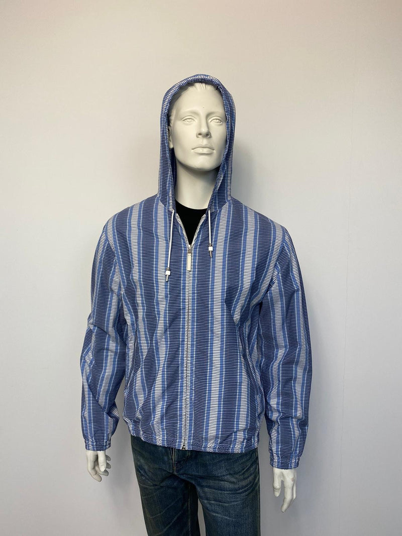 Striped Hooded Jacket - Luxuria & Co.