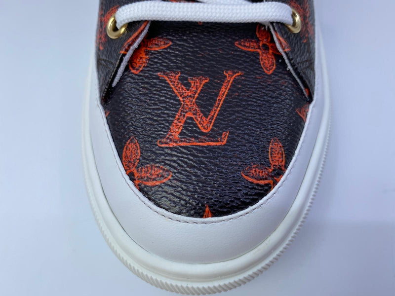 LOUIS VUITTON LV Monogram Catogram Stellar High Top Sneaker Boots Size 37