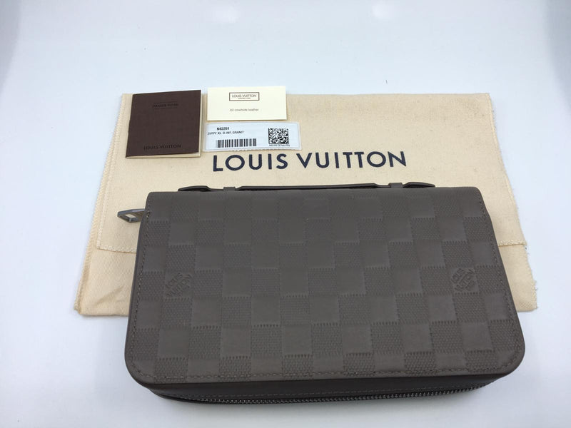 Louis Vuitton Zippy XL Damier Infini Granite - Luxuria & Co.