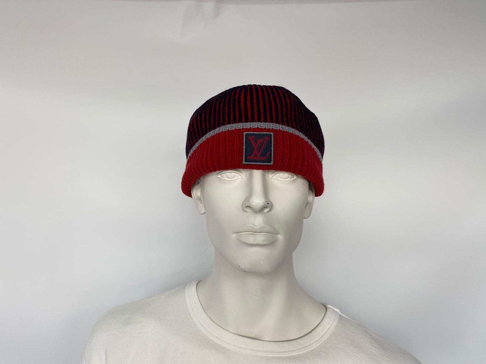 Louis Vuitton Knit Cap LV Birds Cap Wool Vine Louis Vuitton Beanie Hats for Women for sale | eBay main image 4