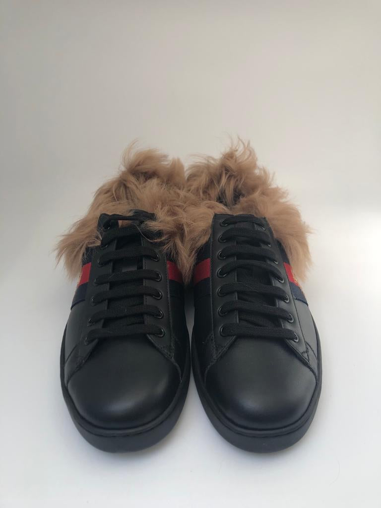 Ace Sneakers With Fur