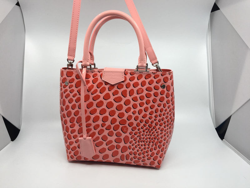 Louis Vuitton Women's Pink Vernis Leather Jungle Dots Open Tote – Luxuria &  Co.
