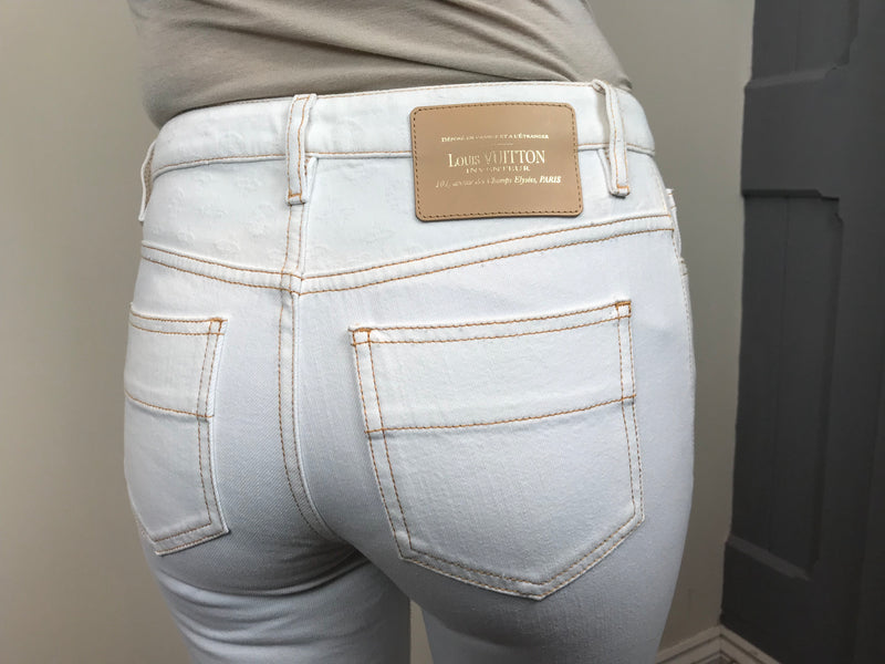 Monogram Pocket Jeans – Luxuria & Co.