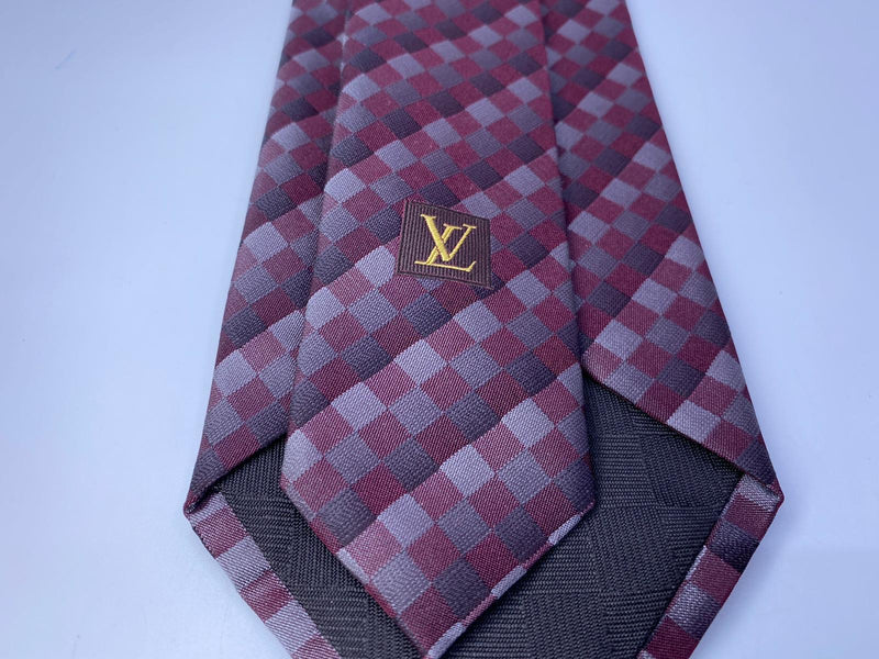 Silk Checkered Tie