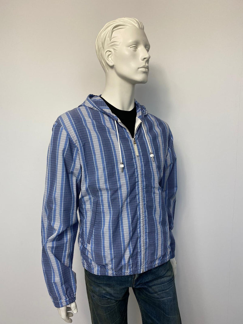 Striped Hooded Jacket - Luxuria & Co.
