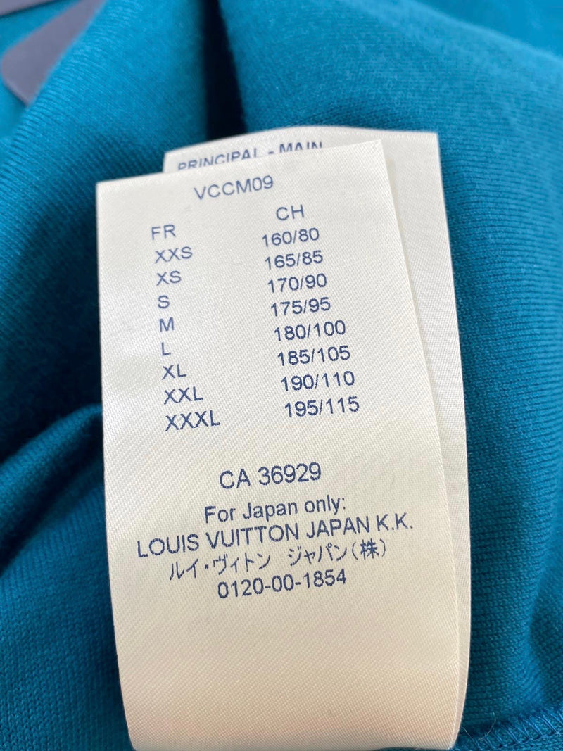 Louis Vuitton LOUIS VUITTON T SHIRT MADE IN ITALY VCCM09 CA 36929