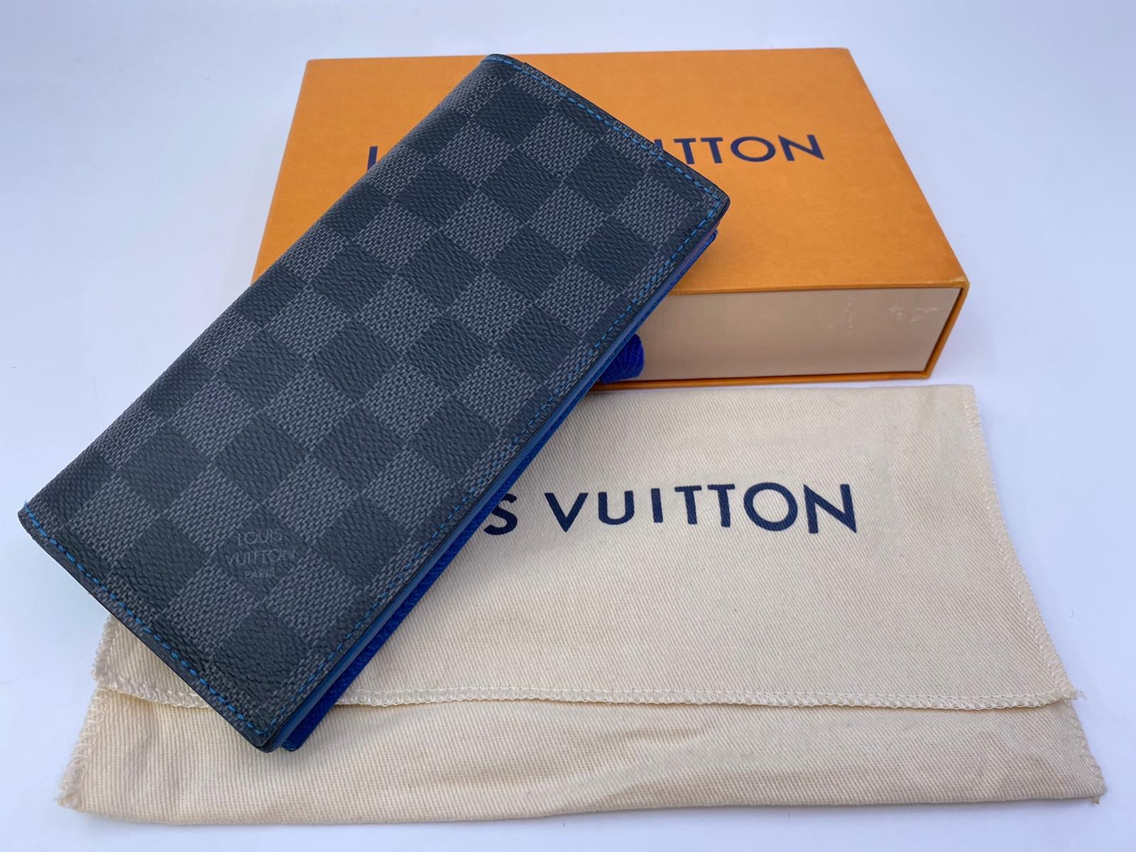 Louis Vuitton Men's Damier Graphite Canvas Alexandre Wallet N64030