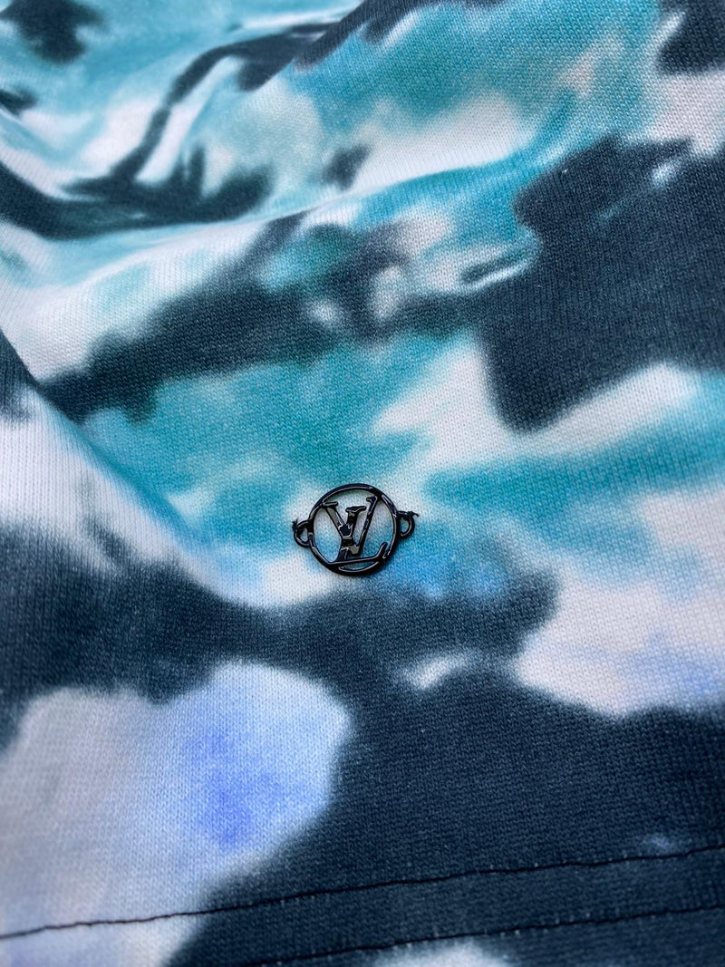 Louis Vuitton 2019 All Over Tie-Dye T-Shirt w/ Tags - Blue T