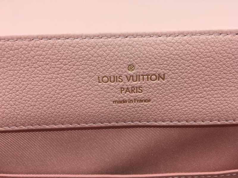 Louis Vuitton Capucines Wallet Leather with Python