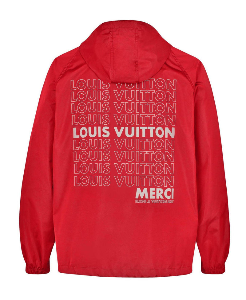 Louis Vuitton Printed Nylon Windbreaker Multico. Size 50