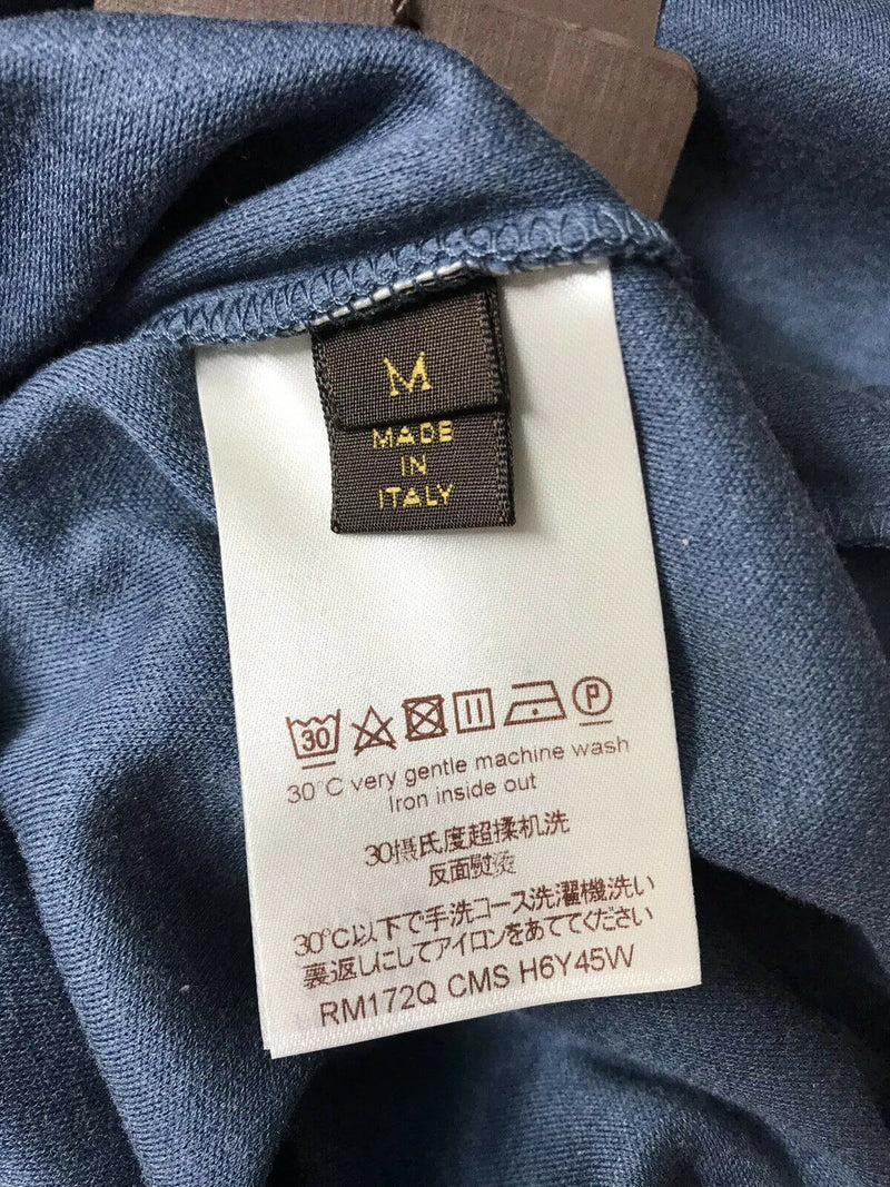 Louis Vuitton Men's Gray Cotton Damier Pocket Crewneck T-Shirt – Luxuria &  Co.